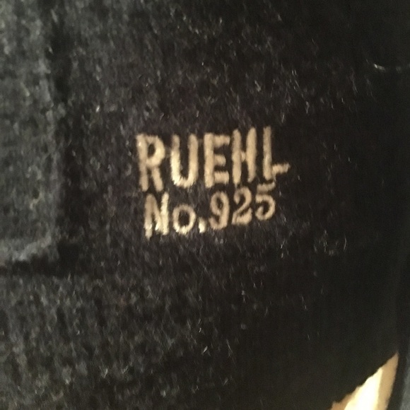 GUC Ruehl No.925 Navy Blue Cashmere Wool Blend V-Neck Cardigan Sweater Size XS - Picture 8 of 8